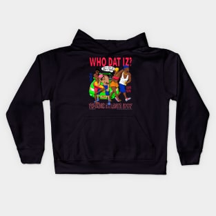 Freaknik 1997 Who Dat Iz? That's Just My Baby's Daddy! Kids Hoodie